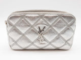 Yves Saint Laurent Metallic Lambskin Mini Becky Double Zip Bag Sd0226rrzde