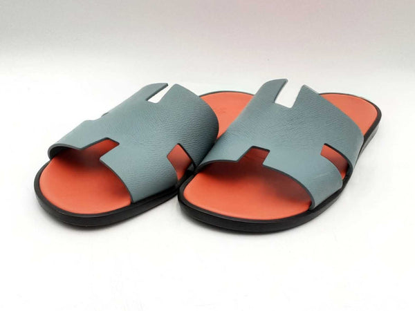 Hermes Izmir Sandal Blue Orange Size 44 Sd0525oorsa