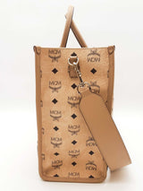 Mcm Munchen Visetos Monogram Tote Bag Sd1125ozxde