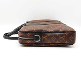 Louis Vuitton Porte-documents Voyage Briefcase In Monogram Macassar Coated Canvas & Leather Fw0726irxdu
