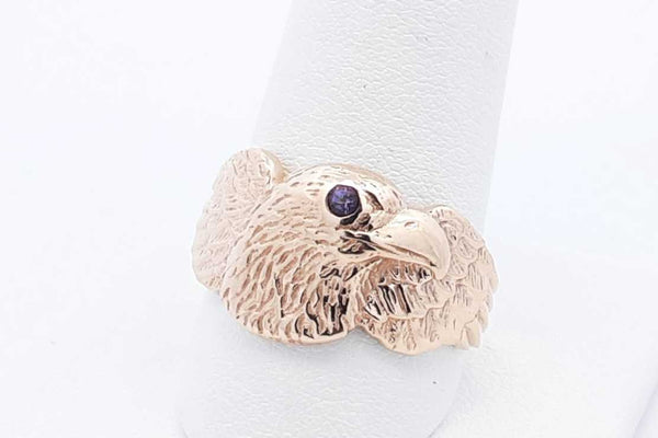 10k Yellow Gold Eagle Ring 7.6 Grams Size 10 Eb1024lpxsa