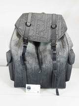 Dior Hit The Road Backpack With Flap Gray Dior Gravity Leather Sd0925orzxde
