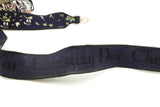 Christian Dior Lady Dior D Lite Embroidered Canvas Top Handle Bag Eb0926loxzsa