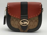 Coach Tatum Carryall Satchel Brown Handbag Aa1026rzsa
