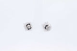 Approx. 4.16ctw Lab Grown Diamond Stud Earrings 14k White Gold 23.9g Eb1224cxzsa