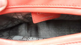 Christian Dior Lambskin Cannage Lady Dior Coral Hand Bag Sd0725lozxdu