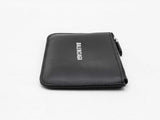 Balenciaga Cash Coin And Card Holder In Black Grained Leather Fw0725lzxdu