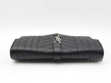 Yves Saint Laurent Caviar Envelope Black Bag Sd0526crzdu