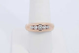 0.26cttw Diamond Ring In 14k Yellow Gold 7.6 Grams Size 7.5 Eb0326sxzdu
