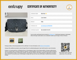 Louis Vuitton Cowhide Faded Monogram Archy Charcoal Messenger Sd0225lrzxsa Entrupy Certificate