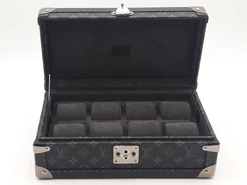 Louis Vuitton M10262 Monogram Eclipse Coffret 8 Watch Case  Aa1125orxzsa