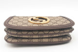 Gucci Supreme Monogram Canvas Mini Blondie Shoulder Bag Eb0326exzsa