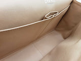 Chanel Double Flap Beige Caviar Leather Shoulder Bag Do0325rxzxde