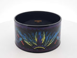 Hermès Brazil 30mm Extra Wide Enamel Bangle Bracelet 8 Inch Fw0326lrxdu