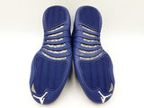 Air Jordan 12 Retro Deep Royal Suede & Leather Sneakers Size 12 Sd0926crdu