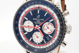 Breitling Navitimer 43mm Automatic Chronograph Stainless Steel Watch Eb0926spcsa
