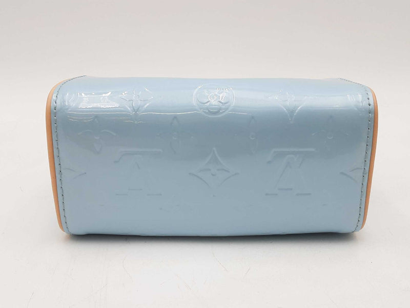 Louis Vuitton Vernis Monogram Nano Speedy Sky Handbag Sd0825opzxsa