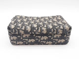 Christian Dior Zipped Pouch With Strap Dior Oblique Jacquard Sd0725czxde
