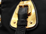 Prada Vintage Bn1903 Black Nylon Tessuto Bag Sd0726pzxde