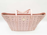 Mcm Toni Visetos Powder Pink Shopper Tote Bag Sd1025lrzde
