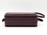 Burberry Small Grace Crossbody Bag In Oxblood Brown Leather Fw0326orzdu