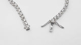 13.93ctw Diamonds 18k White Gold 36.5 Grams 18 Inch Necklace Sd0126lozxzde