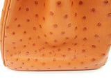 Hermes Birkin 35 Tangerine Orange Ostrich Palladium Handbag Do0126lirxzde