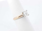 0.75 Ctw Diamond Solitaire Ring In 14k Yellow Gold 2.6g Size 6.5 Fw0626lwzxdu