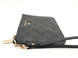 Michael Kors Jet Set Charm Perforated Leather Large Flat Wristlet Sd0426oxde