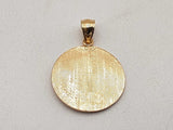 14k Yellow Gold 2.8g Religious Pendant Do1224lxzde