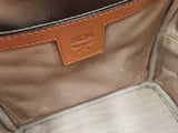 Mcm Mini Stark Side Studs Backpack In Cognac Visetos Coated Canvas Fw0126oexdu