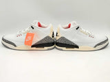 Nike Air Jordan 3 Retro White Cement Mid Size 12.5 Sd0325lrzsa
