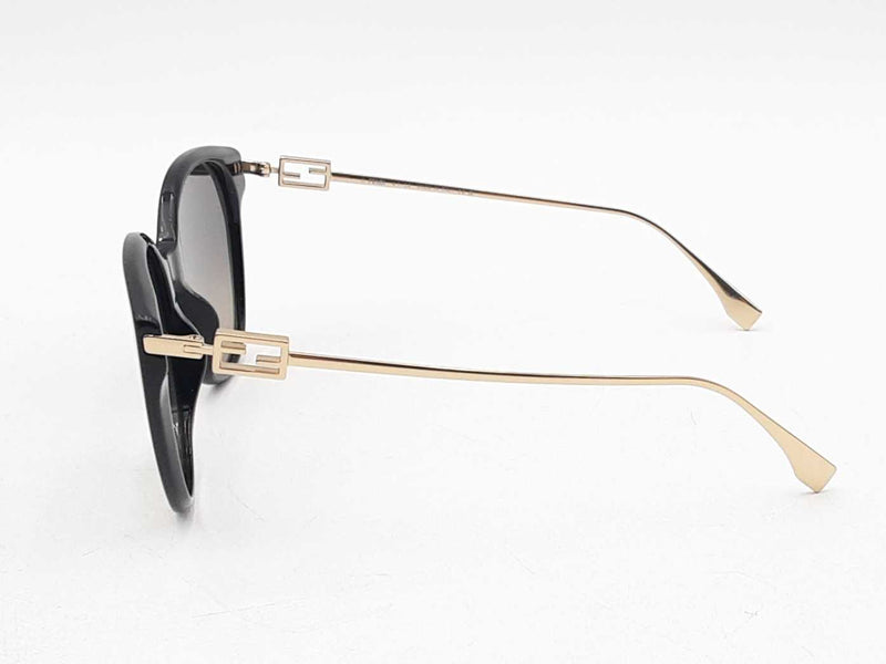 Fendi Smoke Cat Eye Sunglasses Fe400471 Eb0425ixsa
