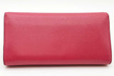 Alexander Mcqueen Fuschia Leather Wallet On Chain Eb0926lorde