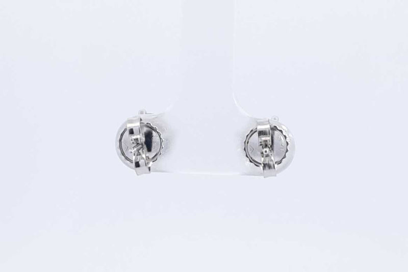 3.18ctw Lab Grown Round Diamond Stud Earrings In 14k White Gold 2g Eb1224rxzdu