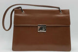 Gucci Brown Leather Shoulder Bag Eb1026lxzsa