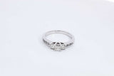0.79cttw Princess Cut Diamond 10k White Gold Ring 3 Grams Size 7 Eb0626orxdu