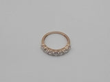 1.75 Dwt Lab Grown Diamond 2.1 Grams 14k Yellow Gold Ring Size 7 Mk0825rormia