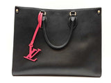 Louis Vuitton Black Epi Leather Onthego Tote Bag Sd0526lecrde