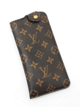 Louis Vuitton Etui Mm Sunglasses Case In Monogram Coated Canvas Fw1026lxzdu
