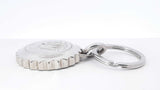 Rolex Triplock Crown Emblem Stainless Steel Keyring Fw0426izdu