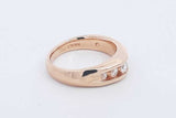 0.26cttw Diamond Ring In 14k Yellow Gold 7.6 Grams Size 7.5 Eb0326sxzdu