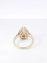 0.42 Cttw Diamond & 10k Yellow Gold Cluster Ring 2.4 Grams Size 3 Fw0926lrxdu