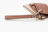 Michael Kors Tri Color Leather Trio Pouch Wristlet Wallet Eb1025orsa