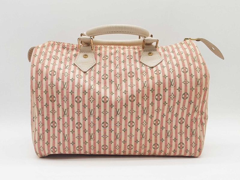 Louis Vuitton Monogram Mini Lin Croisette Speedy 30 Handbag Sd0825rcrde