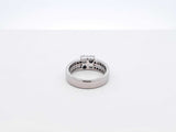 0.88 Cttw Diamond & 10k White Gold Ring 4.5 Grams Size 4.5 Fw0725rzxdu