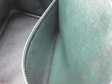 Hermes Birkin 25 Custom Tricolor Green Epsom Palladium Handbag Do0226oclxzde