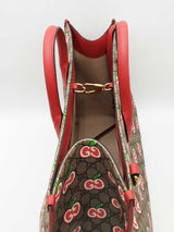 Gucci Gg Supreme Les Pommes Apple Monogram Tote Bag Eb0626crxsa