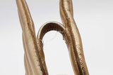 Christian Louboutin Gold Metallic Samotresse Wing Heels Size 39 Eb0726crde