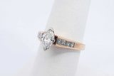 1.38cttw Diamond Ring In 14k Yellow Gold 4.4 Grams Size 6.5 Eb0126lxrzdu